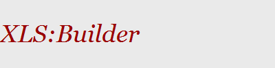 XLS:Builder